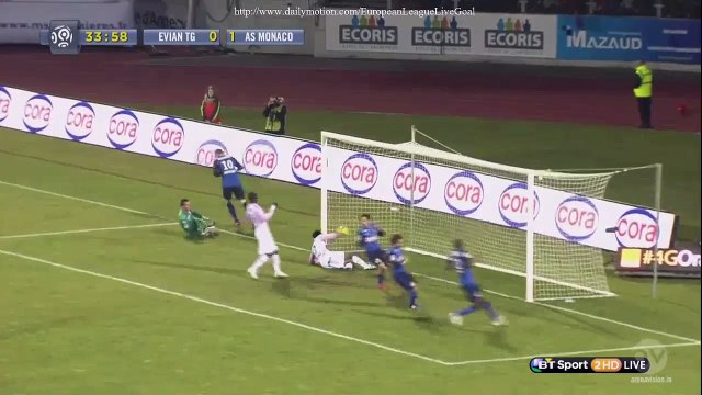 All Goals | Evian TG 1-3 Monaco 07.03.2015 HD
