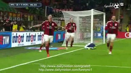 Philippe Mexes Goal AC Milan 2 - 1 Verona Serie A 7-3-2015