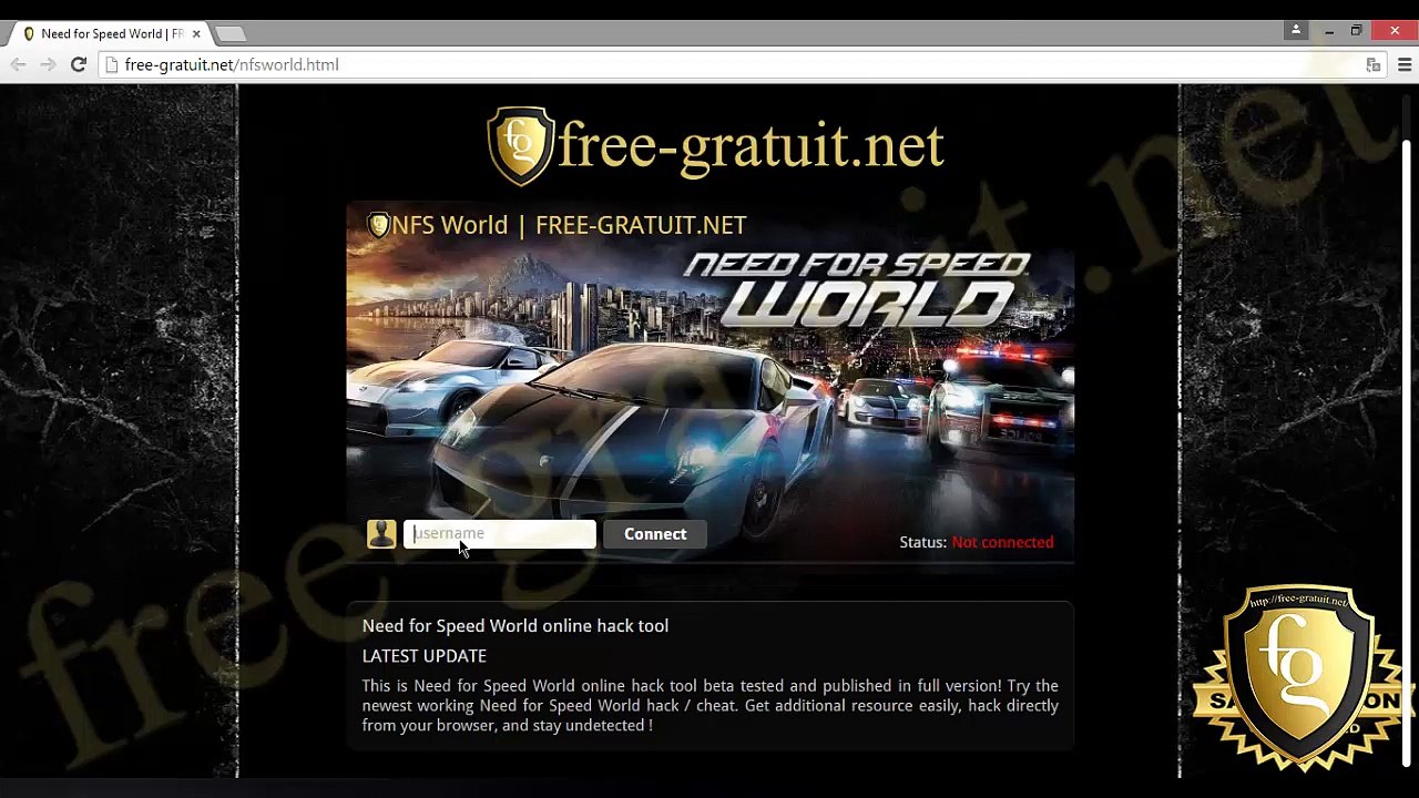 Need for speed world TRICHE GRATUIT 2015