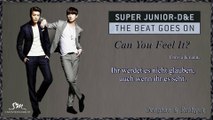 Super Junior D&E - Can You Feel It? k-pop [german Sub] First Album The Beat Goes On