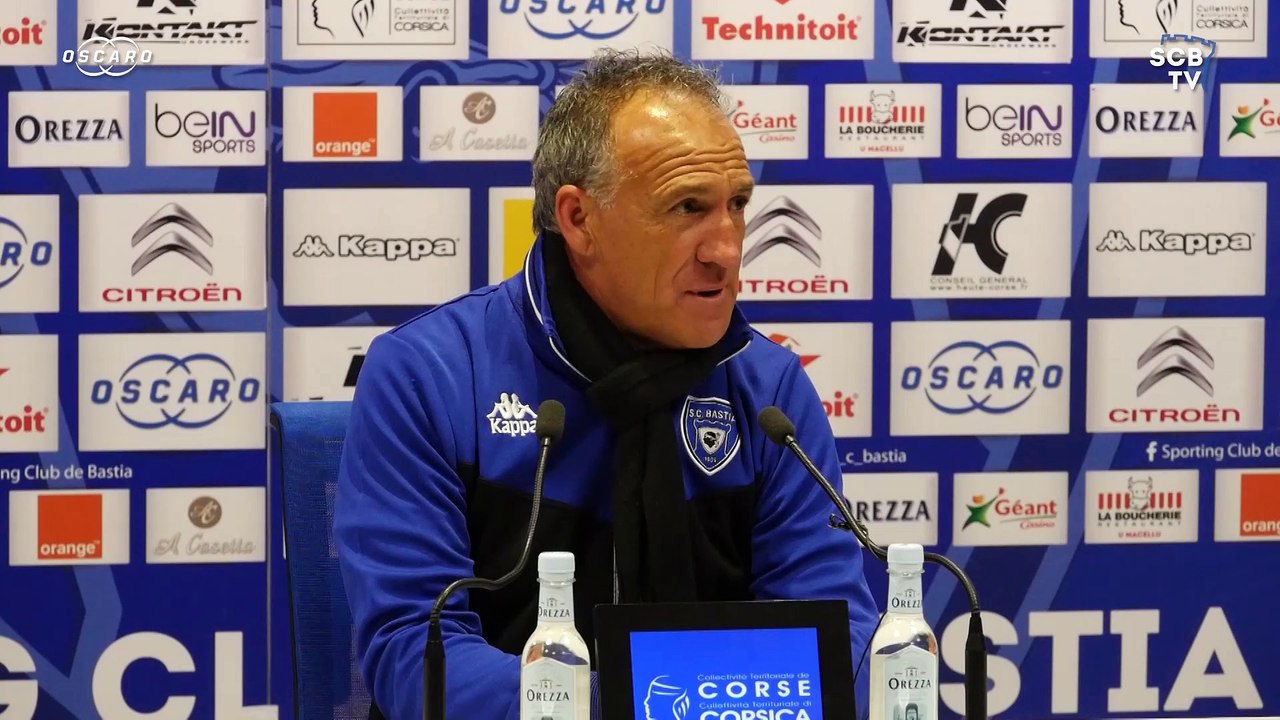 Bastia 2-1 Nice : Conf. d'après-match de G. Printant