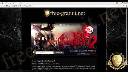 Dead Trigger 2 Hack-Triche GRATUIT 2015 - Money & Gold Illimites 2015