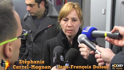 Grenoble-Dijon: JF Dufour et S. Carrel-Magnan