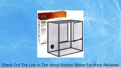 R-Zilla SRZ100011811 Fresh Air Screen Reptiles Habitat, 18 by 30-Inch Review