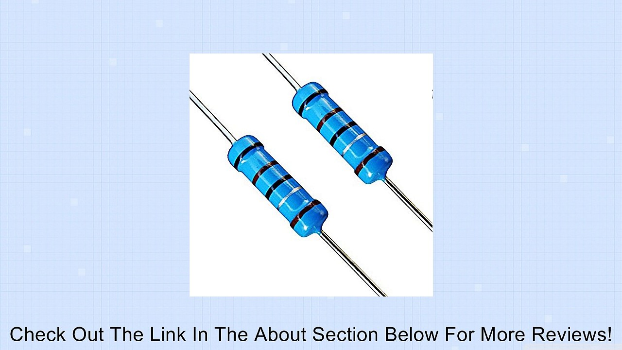 50 x Resistors 130K Ohms OHM 1/4W 1% Review