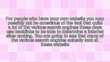 Building Website Links Can Be Accomplished Very Easily And For Free