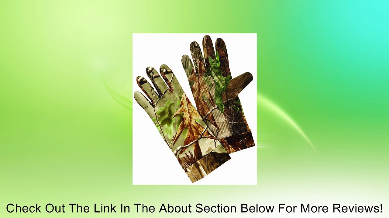 Hunter's Specialties 07211 Camo Spandex Unlined Gloves, Realtree Xtra Green Review