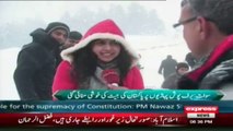 cricket world cup and snow fall in malam jabba by sherin zada
