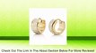 Impressive Stainless Steel Greek Style Mens Hoop Earrings Gold Review