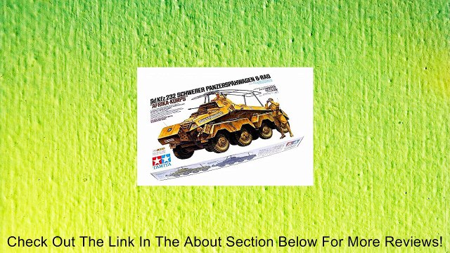 RCECHO® Tamiya Military Model 1/35 Sd.Kfz.232 Schwerer Panzerspahwagen 8-Rad Hobby 35297 with RCECHO® Full Version Apps Edition Review
