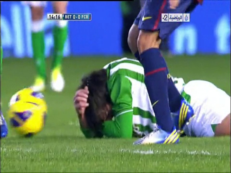 بيتيس 1-2 برشلونة الشوط الاول