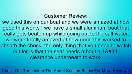 K & M Low-Profile Mechanical Seat Suspension, Model# 6081 Review