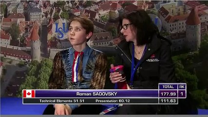 Niko ULANOVSKY - 2015 World Junior Championships - LP