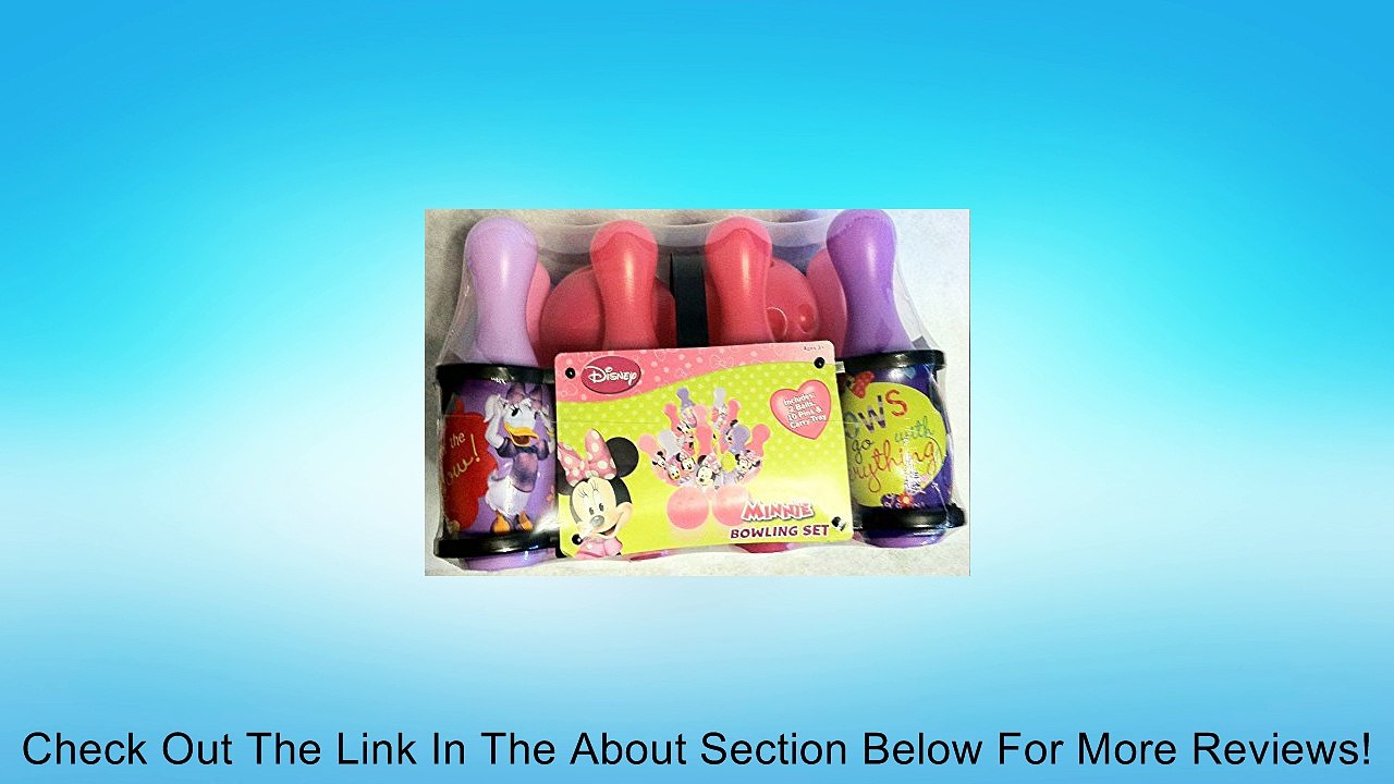 Disney Minnie Bowling Set Review