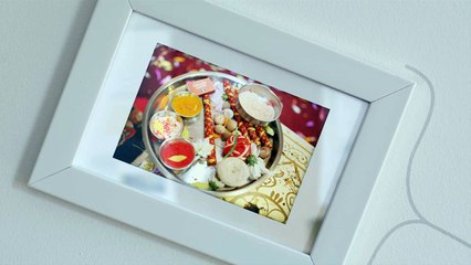 Photo Frames on Wall.