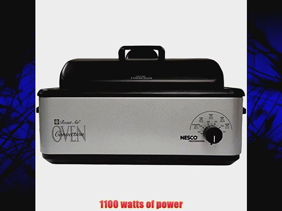 Nesco 4842-47 Professional Roast Air Roaster Oven with Convection 12-Quart
