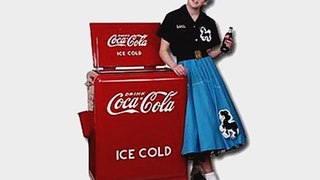 American Retro Coca-Cola Machine - Refrigerated