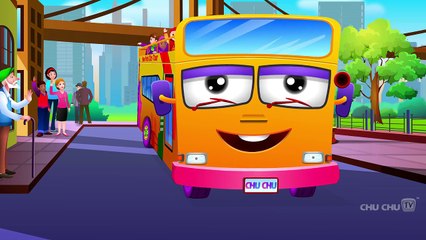 Wheels On The Bus  New York City  Popular Nursery Rhyme by ChuChu TV (HD)