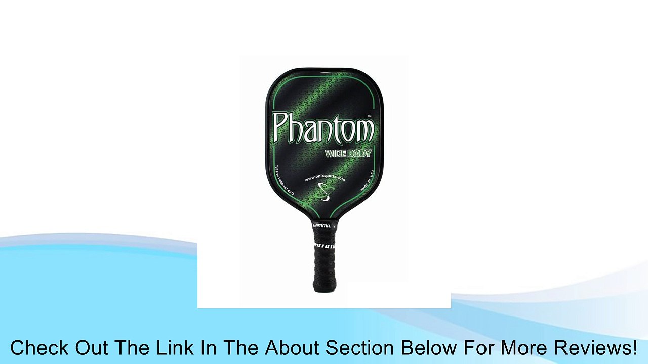 Phantom Composite Widebody Pickleball Paddle Review