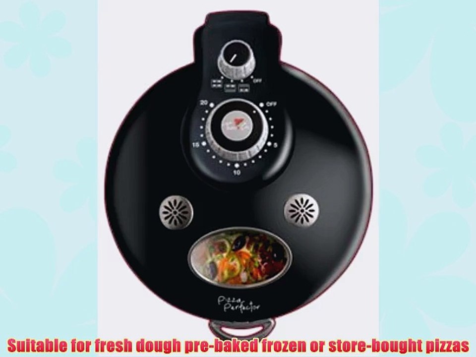 Pizza Perfector PERF1000BLACK The Original Countertop Pizza Oven