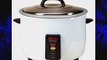 Aroma 48-Cup (Cooked) Commercial Rice Cooker White