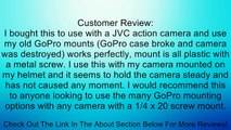 ARKON GoPro HERO3  HERO3 HERO2 HERO Mount Connection to 1/4-Inch 20 Camera Adapter Review