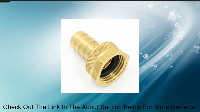 MettleAir 126-8W-1 PK 1/2 ID 3/4 GHT Female Barb Hose/Tubing Fitting Connector Water/Garden Hose Review