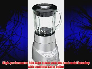 Factory Refurbished Cuisinart SPB-600 SmartPower Deluxe Die Cast Blender Stainless