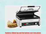 Waring Commercial WDG250 120-volt Italian-Style Panini Grill Large