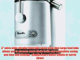 Brevile Je98xl Juice Fountain Plus 850-watt Juice Extractor