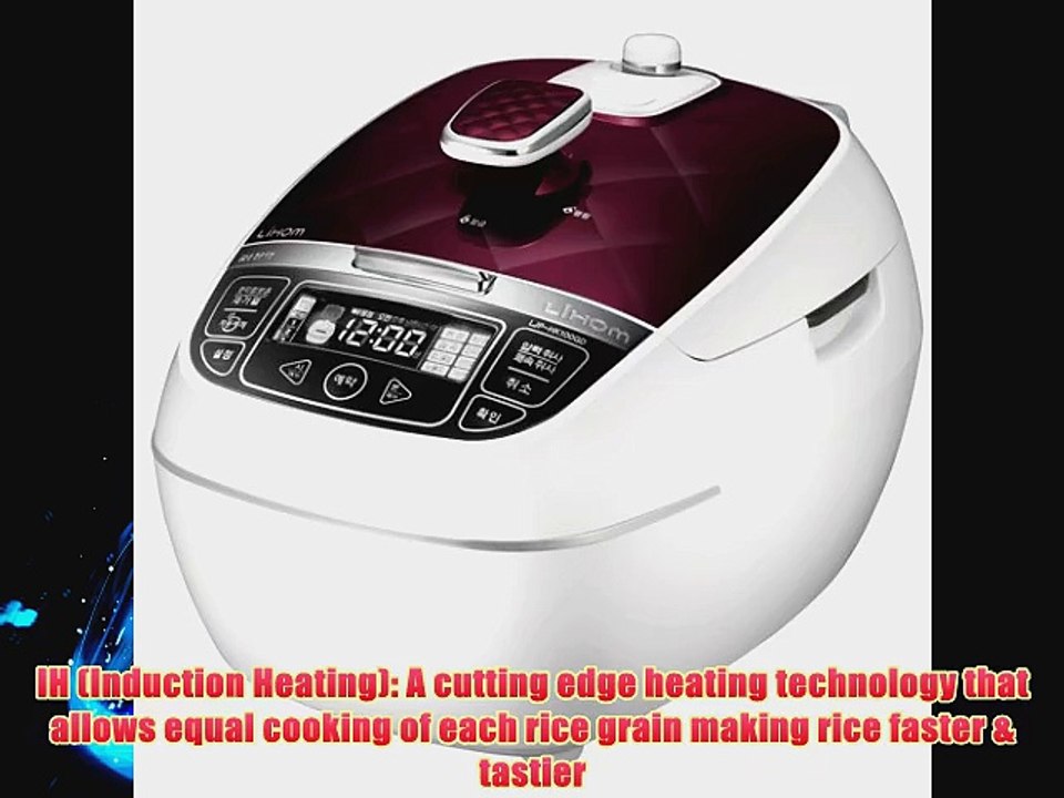 Lihom LJP-HK100GDE 10-Cup Rice Pressure Cooker