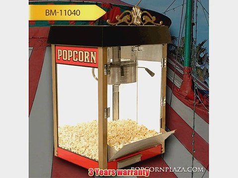 Benchmark 11040 Street Vendor Popcorn Machine 120V 980W 8.2A 4 oz Popper