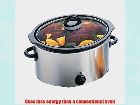 Bundle 2 Items: Overseas Use only (Verona Slow Cooker-tools) Stainless Steel 220Volt 50 Hz