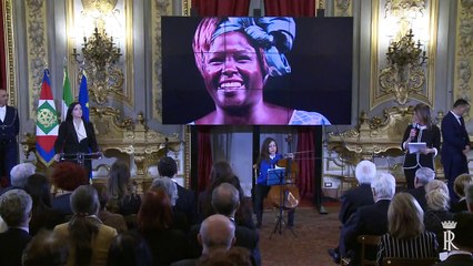 Roma - Giornata della Donna - L'attrice Maria Letizia Gorga (07.03.15)