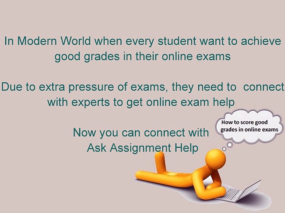 Online Exam Help | Online Test Help | Online Quiz Help