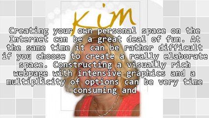 Designing A Personal Webpage