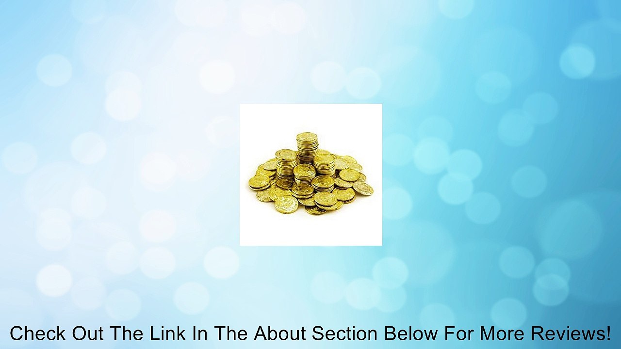 Plastic Gold Coins 288 ct Review