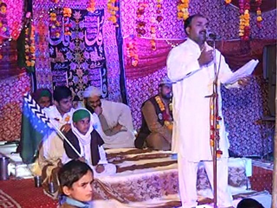 Zakir Ali Nawaz Baloch Of Chiniot Mehfly Millad at HYDERABAD Sindh