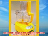 Factory Reconditioned KitchenAid RKFP740BF 9-Cup Food Processor Buttercup