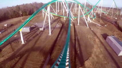 Les plus hautes et plus rapides montagnes russes (Fury 325)