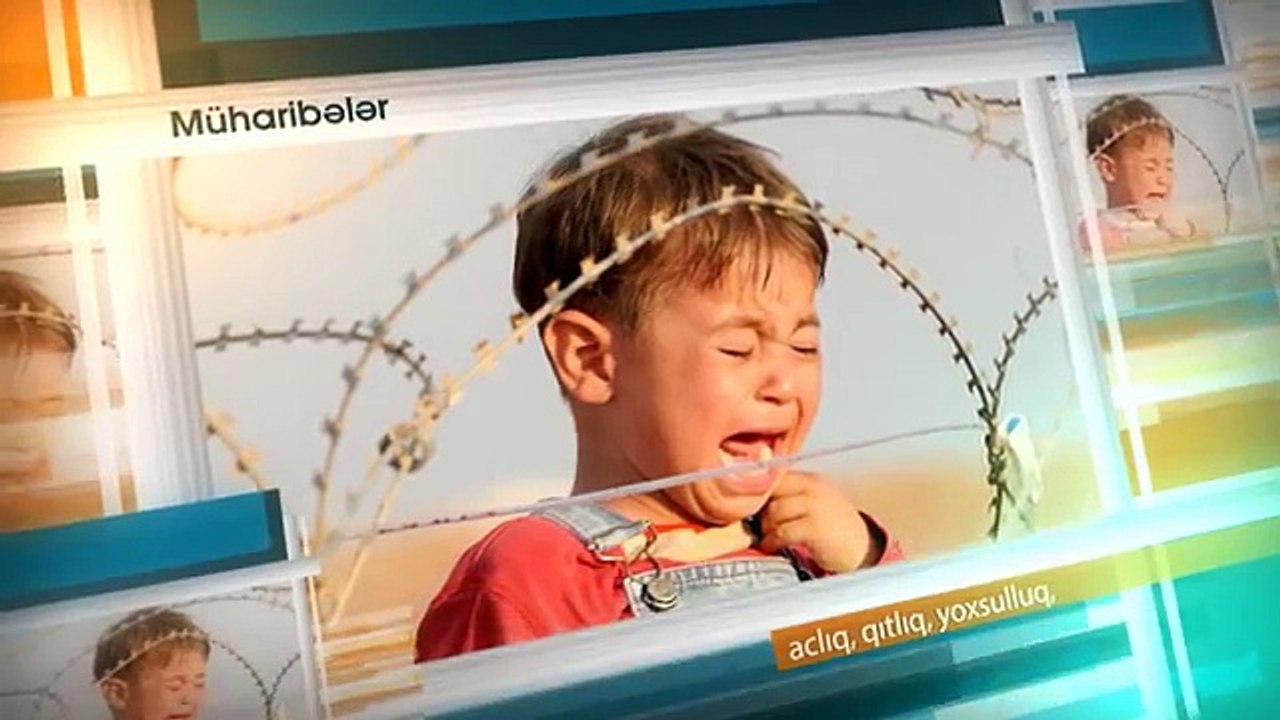 Uşaqlar müharibələrlə deyil, sevgi ilə böyüməlidir