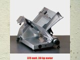 Omcan Omcan 350F 14 in. Commercial Food Slicer Anodized Aluminum