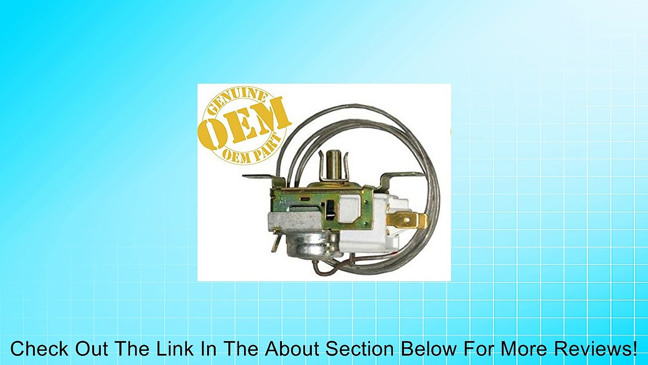 PS329884 - NEW ORIGINAL FACTORY OEM REFRIGERATOR TEMPERATURE COLD CONTROL THERMOSTAT for Whirlpool brands include Whirlpool, Maytag, KitchenAid, Jenn-Air, Amana, Magic Chef, Admiral, Norge, Roper, and others Review
