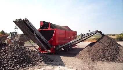 crible tambour Terra Select T-6 gravats maille