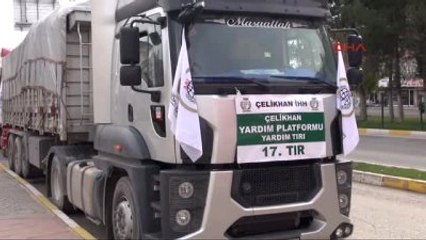 Adıyaman'dan Suriye'ye 3 Tır Yardım
