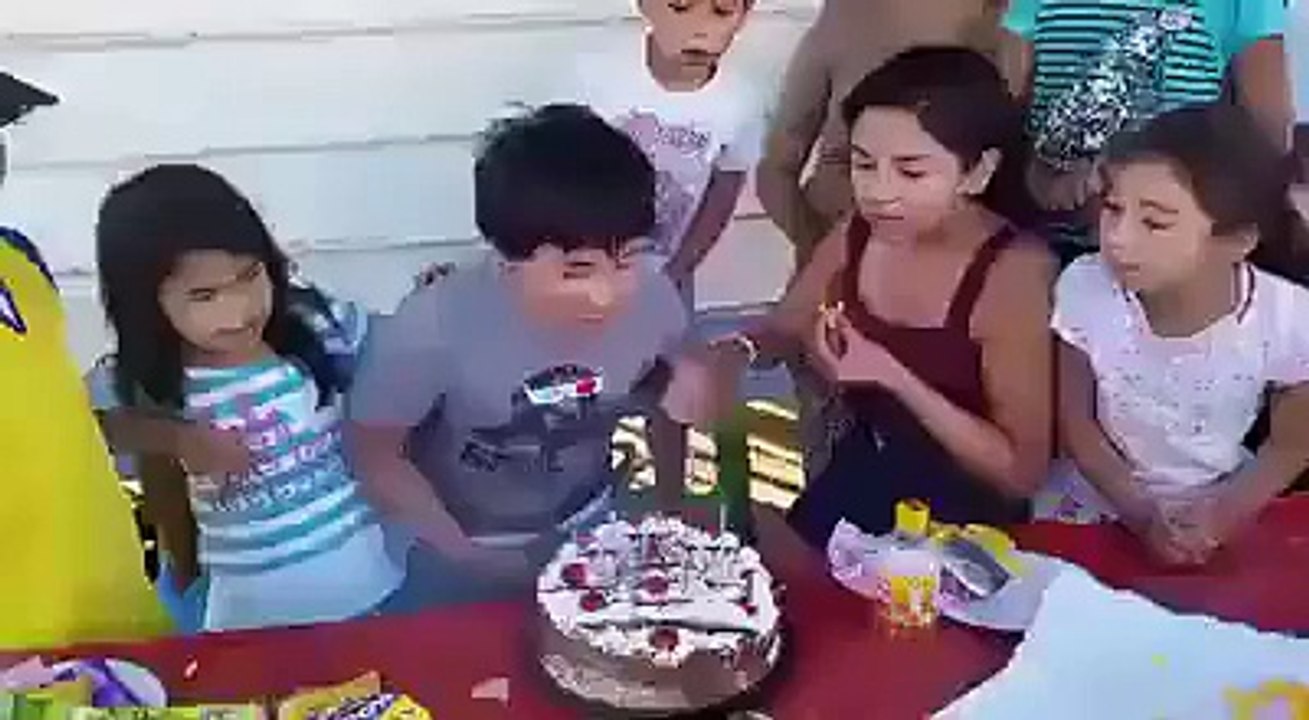 Kid Gets Angry On His Birthday