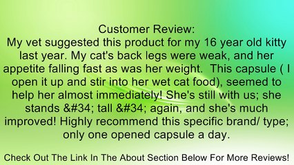 Dasuquin for Cats 84ct Capsules Review