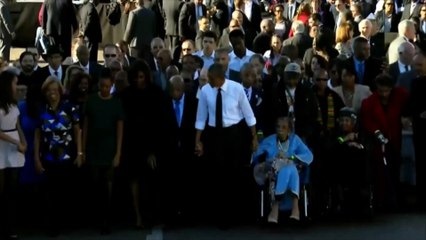Obama commémore à Selma les 50 ans de la marche contre les discriminations raciales