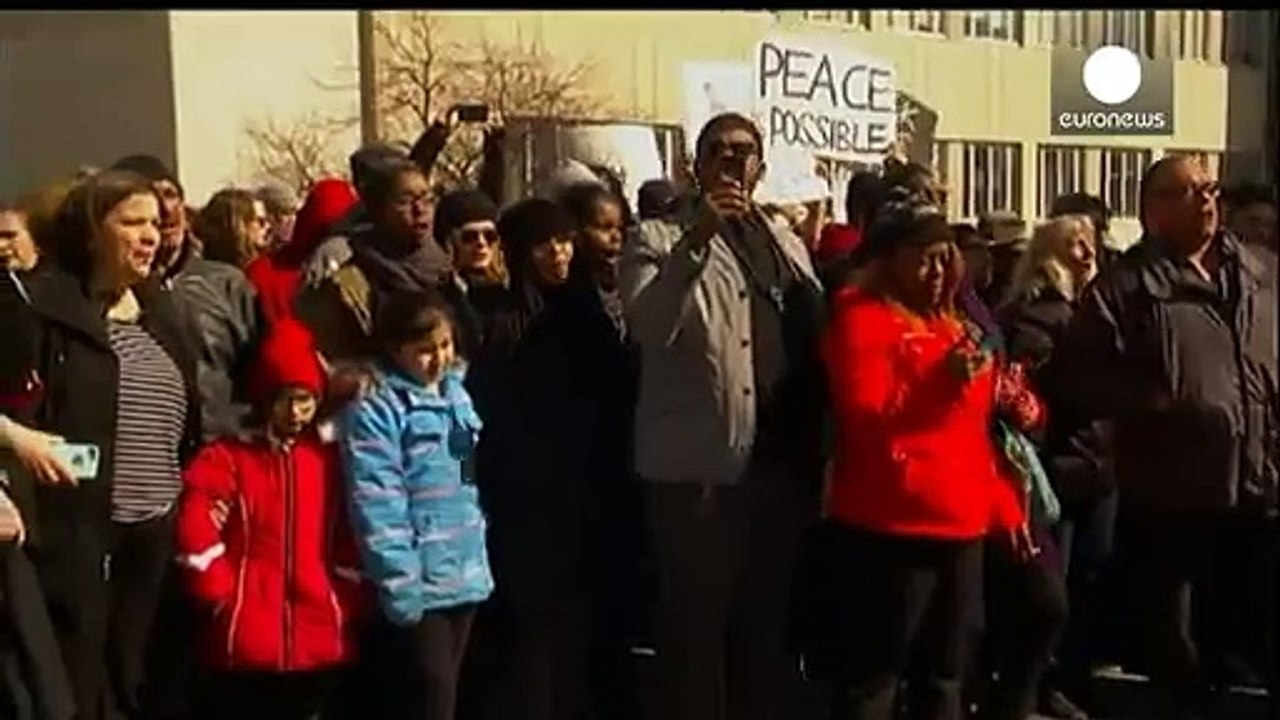 Police killing of black teen sparks US protest
