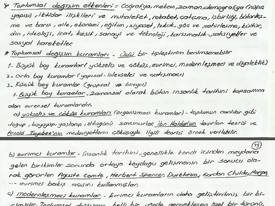 İLH2008 04.Ünite ErolBalcı - DİN SOSYOLOJİSİ Ders Özeti Toplumsal Değişim ve Din